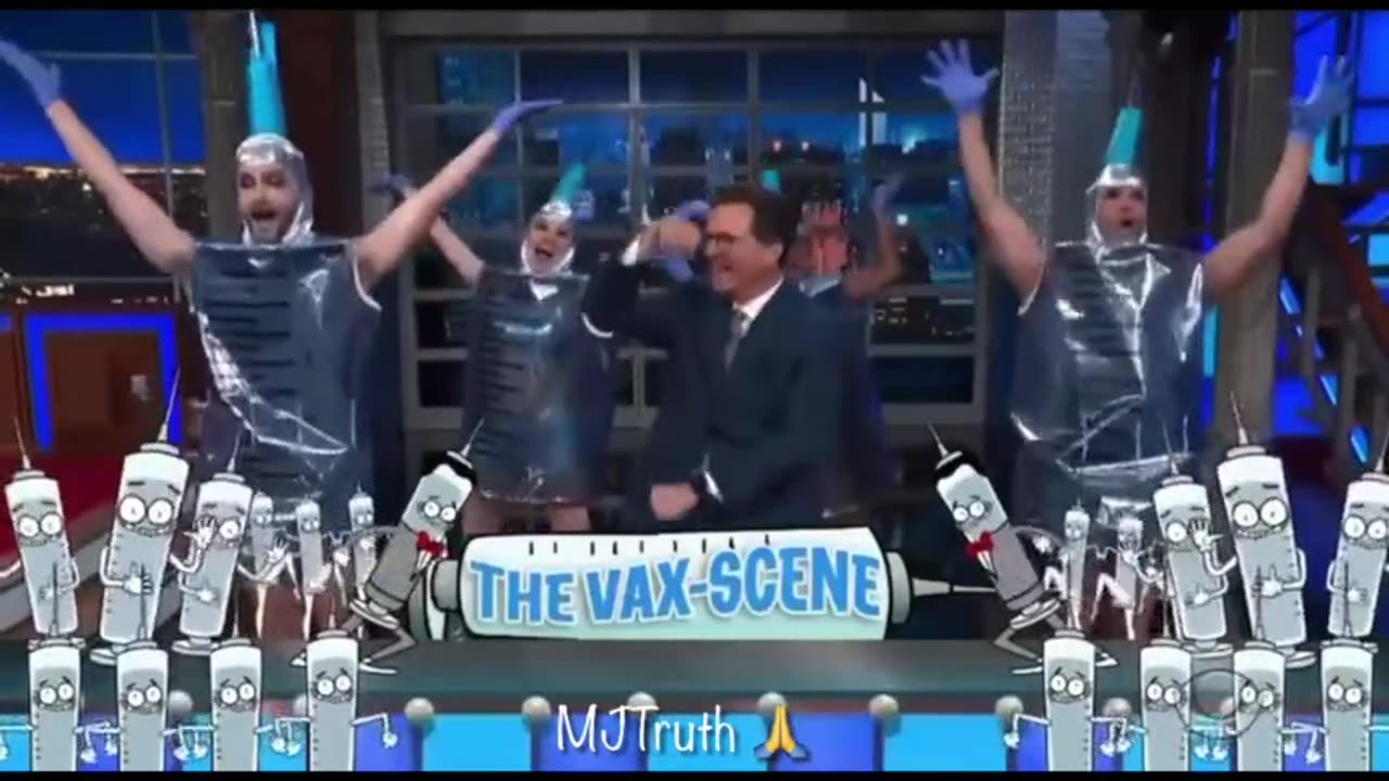 Steven Colbert: The Vax Scene Propaganda Skit