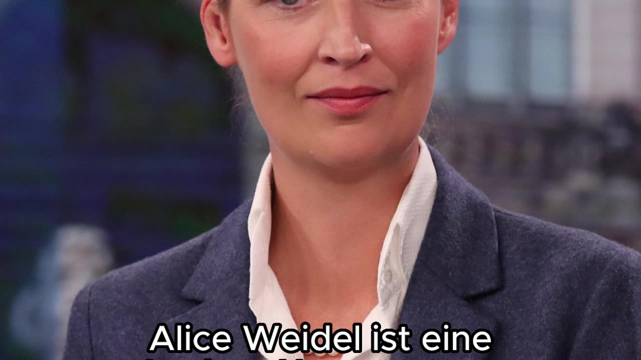 Alice Weidel die Lesben Hure ist ekelhaft