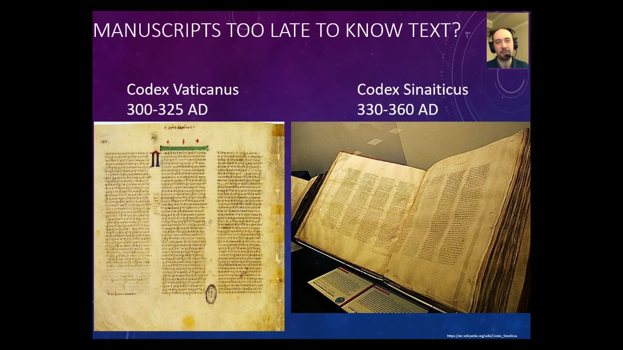 New Testament reliability - Manuscripts part one 7
