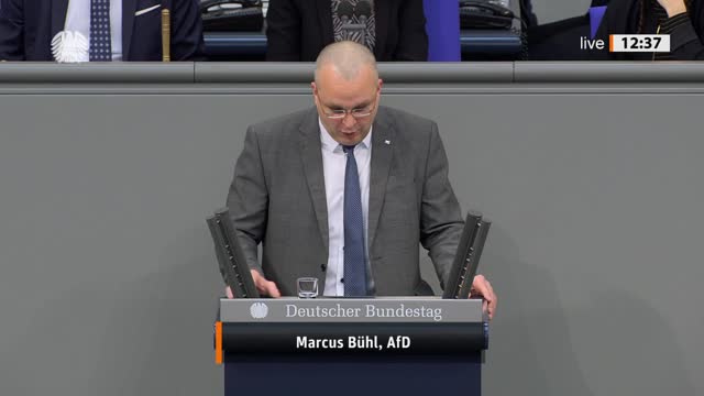 Marcus Bühl Rede vom 22.11.2022 - Wohnen, Stadtentwicklung und Bauwesen