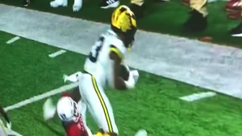 Michigan interception vs Rutgers