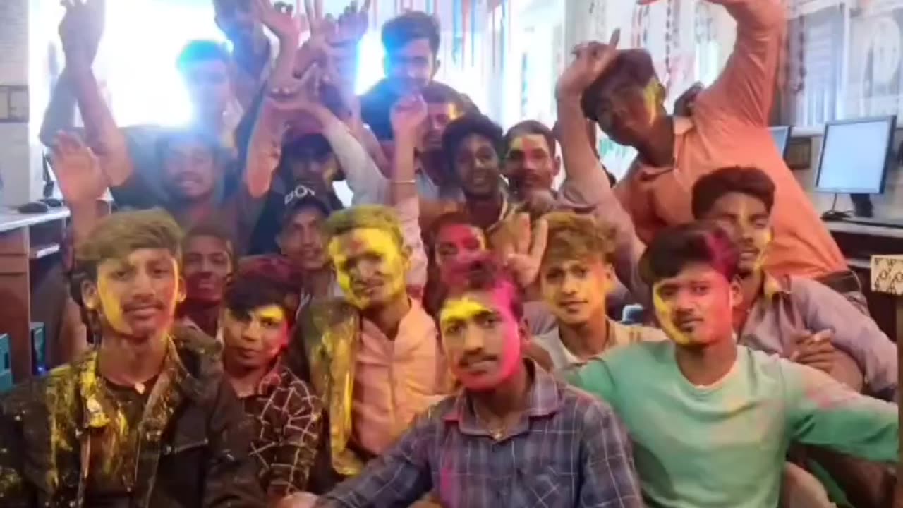 होली Celebrate! Today enjoyed Holi with the our Success Point family.