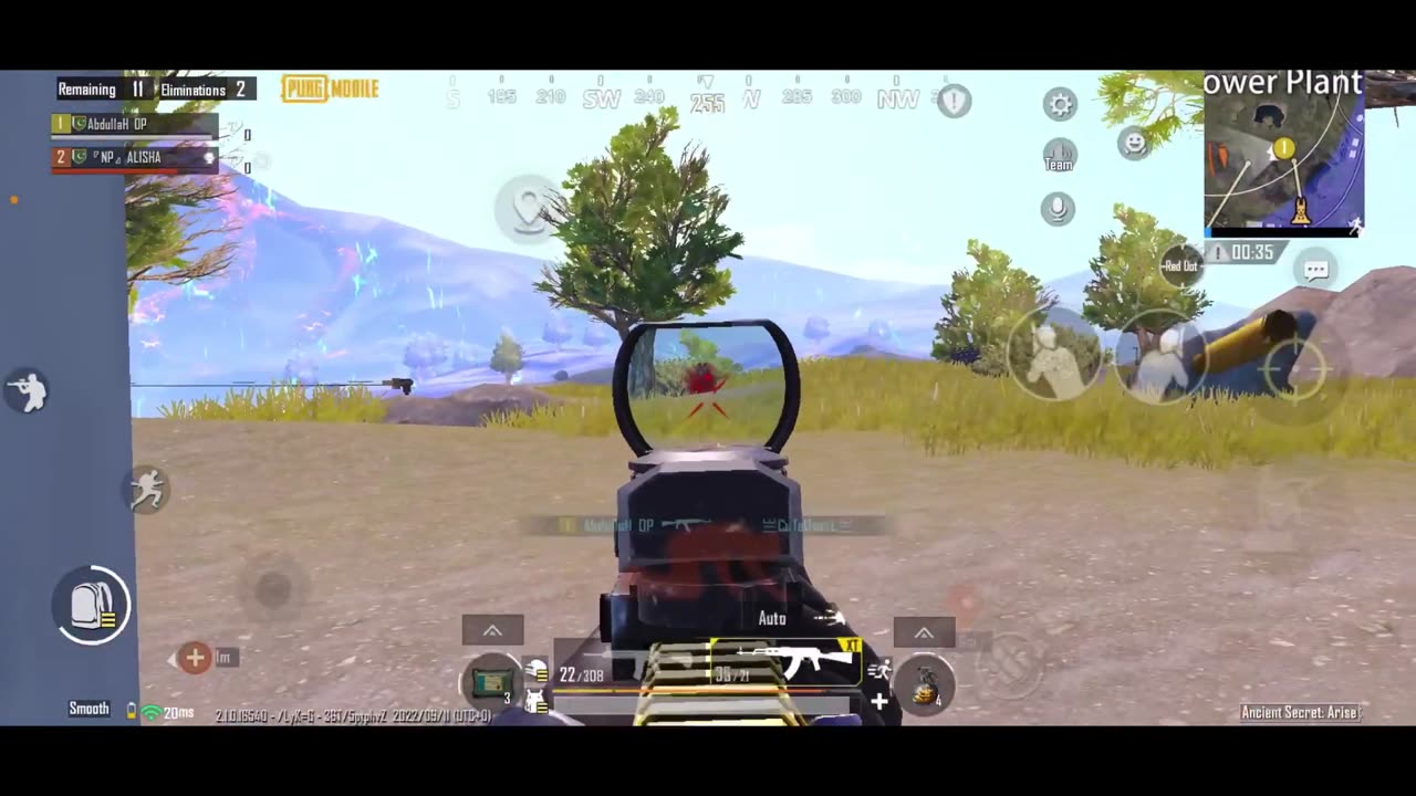 AKM Close Range 🔥 - I saved my best teammate ❤ - AbdullaH Op - PUBG Mobile