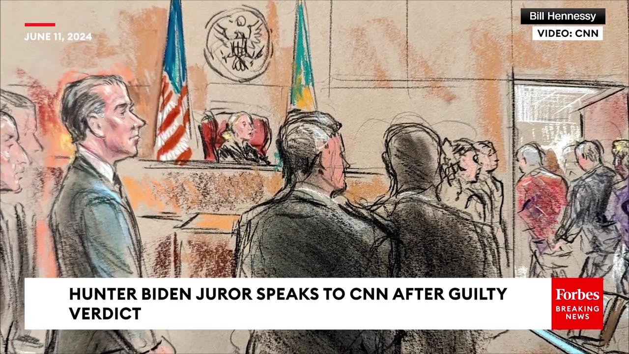 Hunter Biden Juror Speaks Out, Details Deliberations That Led To Guilty Verdict