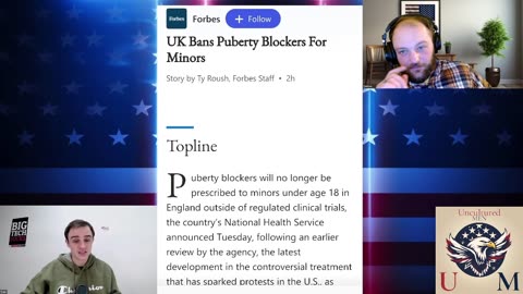 Clip #2 - UK bans puberty blockers and feminists in the US are outraged.