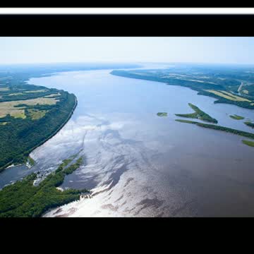 Did You Know? It takes a drop of water 90 days to travel the entire Mississippi River || FACTS