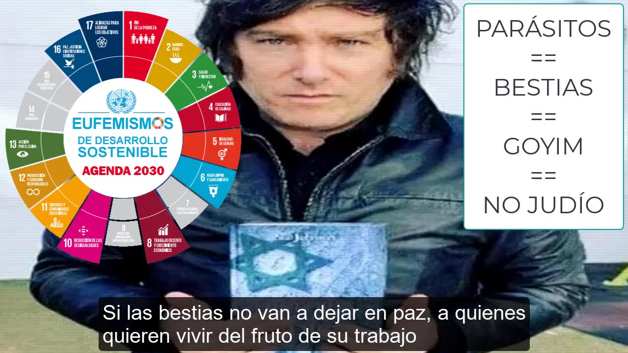 2022; JAVIER MILEI PRESIDENTE; LOS UNICOS QUE PROGRESAN EN LA ARGENTINA SON LOS JUDIOS