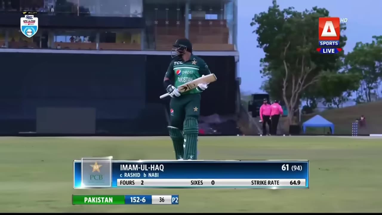 PAKISTAN VS AFGHANISTAN - FULL HIGHLIGHTS 1ST ODI 2023