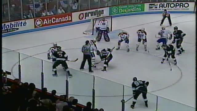 Le 2 ieme match de la final de la coupe Stanley de 1993 Kings de Los Angeles vs Canadien de Montréal