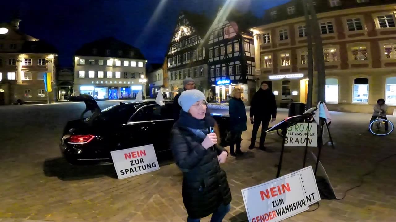 Tina Romdhani - Mahnwache Nr. 171 in Schwäbisch Gmünd am 07.03.2023