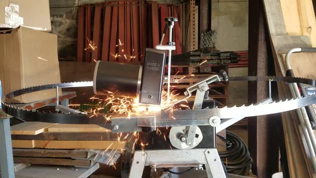 Woodland Mills Blade Sharpener User Modification Vid 2