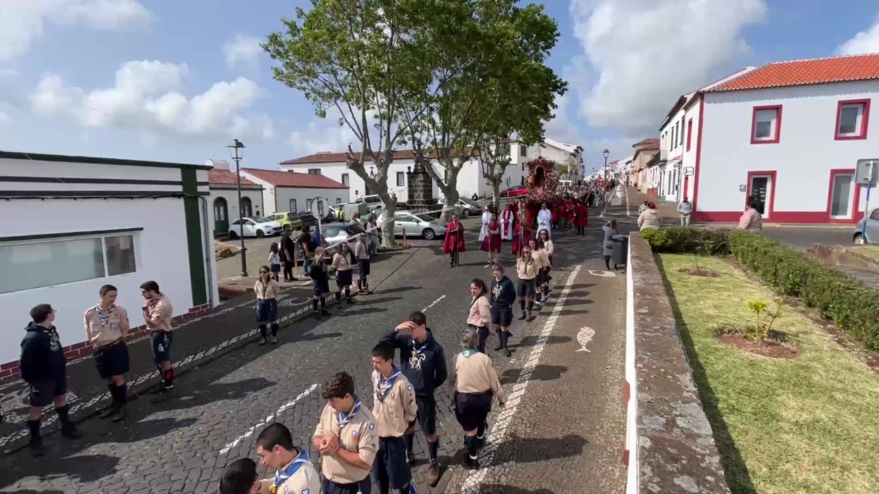 LIVE: Procissao do Senhor Santo Cristo dos Milagres Vila do Porto / Santa Maria - 21.05.2023