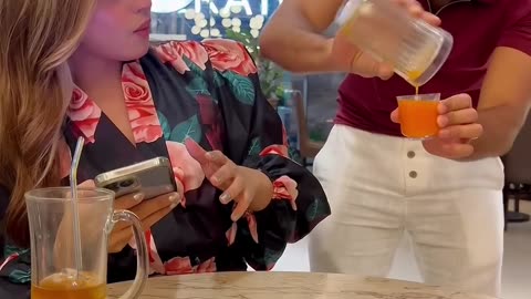 Mini Magic: The Drink That's Shrunk to Perfection! 🍹✨ #magic #minimagic #smallwonder#