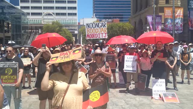 Invasion day rally clip