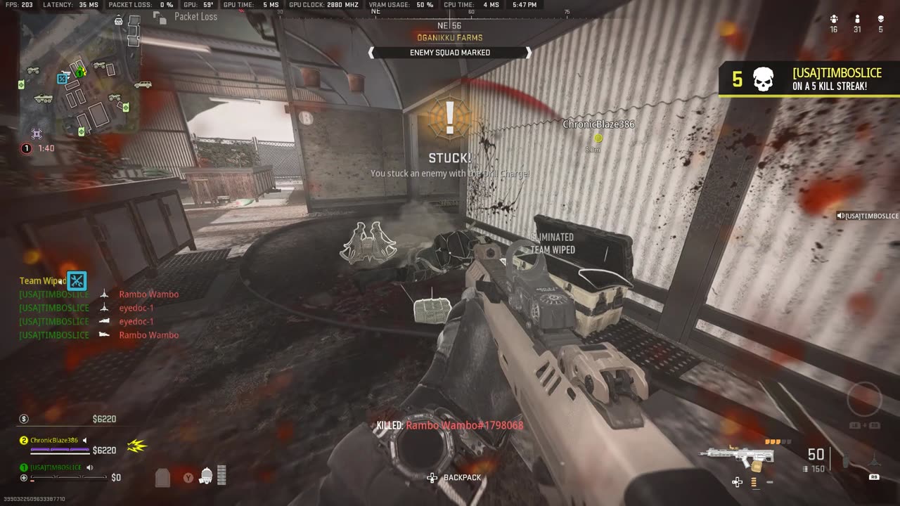 Drill Charge Double Kill Warzone 2.0