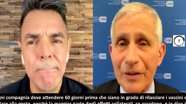 Intervista a Fauci sulla sicurezza dei nuovi vaccini...e sul loro contenuto Marzo 2021