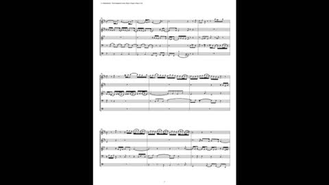 J.S. Bach - Well-Tempered Clavier: Part 2 - Fugue 03 (Brass Quintet)