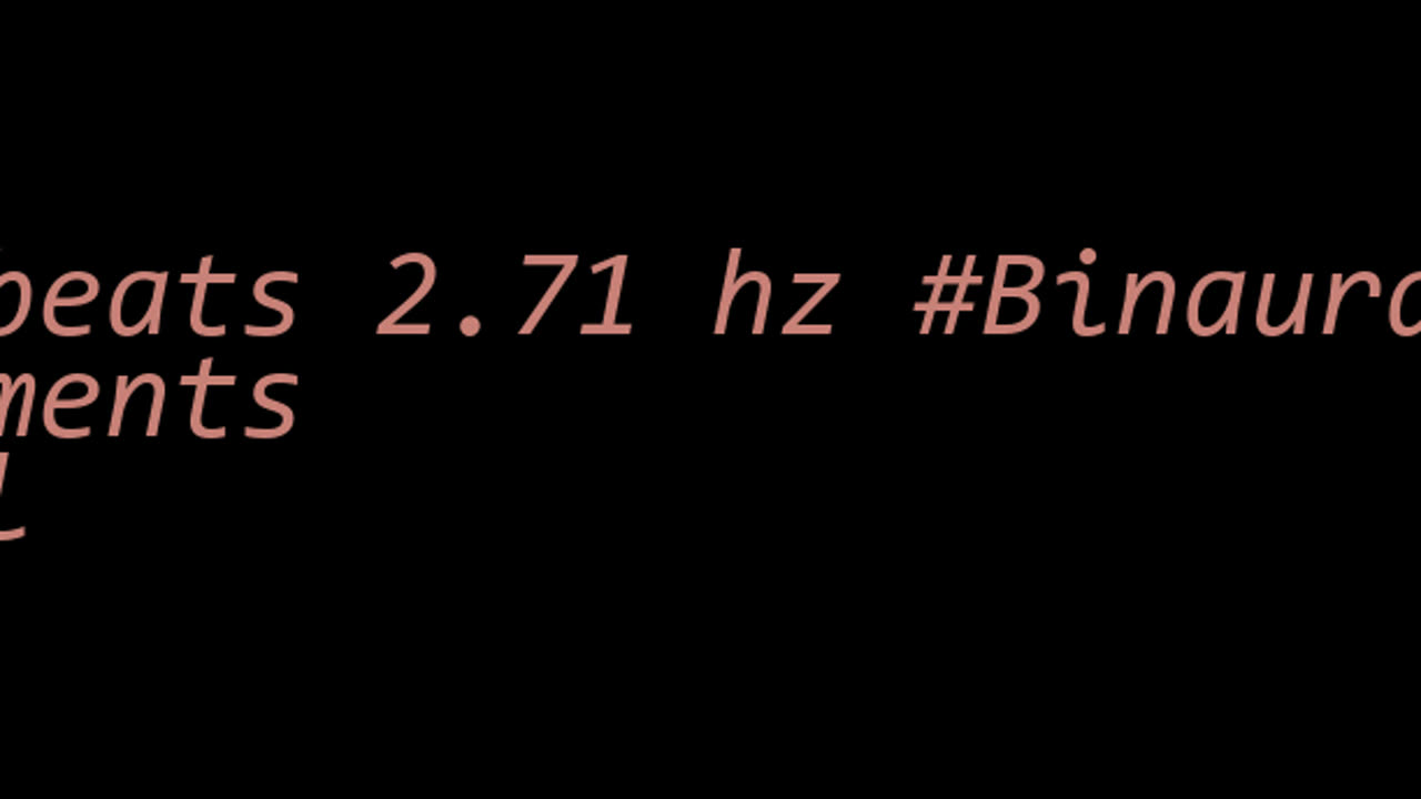 binaural_beats_2.71hz_BinauralBrainRelax BinauralCalmingSounds BinauralFrequencies