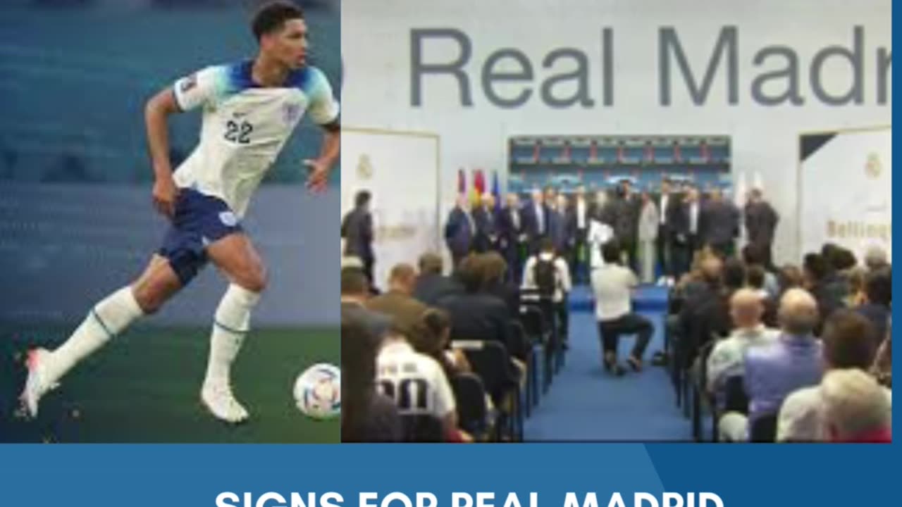 JUDE BELLINGHAM...NOW SIGNS FOW REAL MADRID