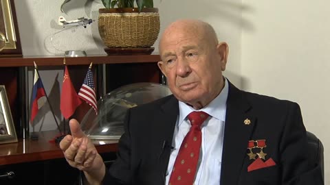 Video File - Russian Space Pioneer Alexei Leonov