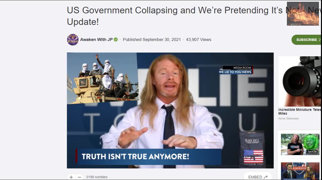 This Just In, Government Collapsing