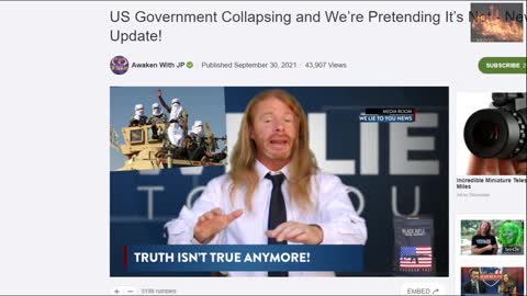 This Just In, Government Collapsing