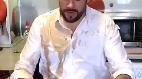 Ball hits the camera | Funny