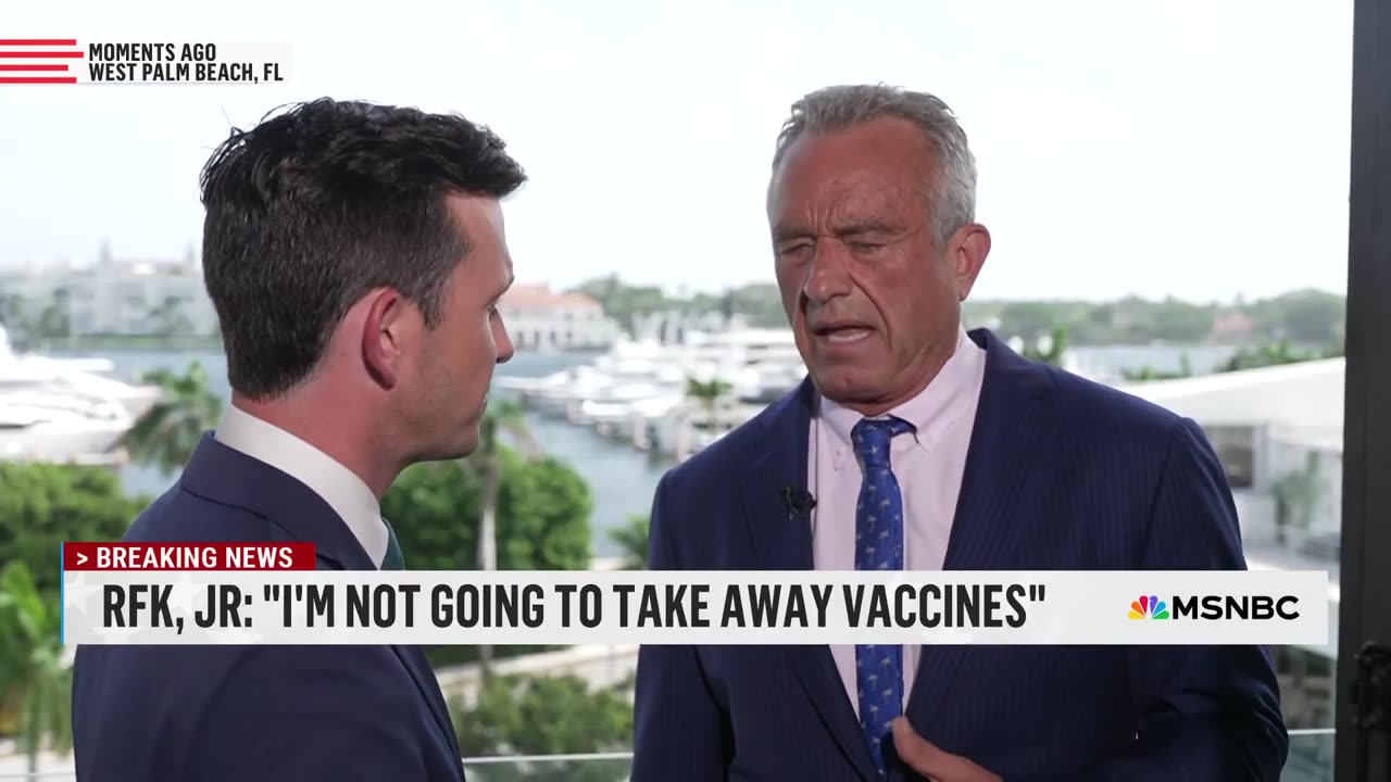 "I think fluoride is on its way out." RFK, Jr. speaks exclusively to NBC News'