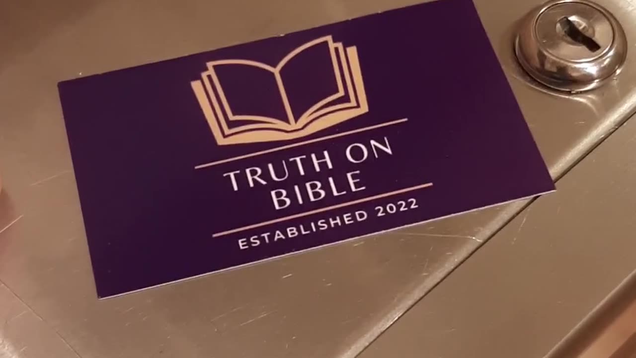 Business Cards Found - TruthonBible, Rumble Promotion, Et Cetera