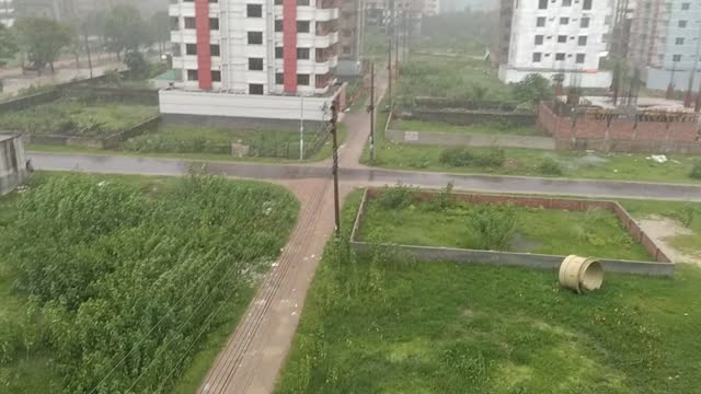 Rainy Day in a Countryside Dhaka | Bangladesh