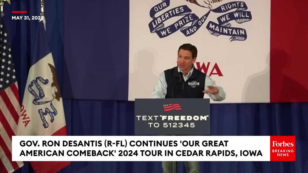 'LEADERSHIP IS NOT ABOUT ENTERTAINMENT, IT IS NOT ABOUT BUILDING A BRAND'- DESANTIS JABS TRUMP!