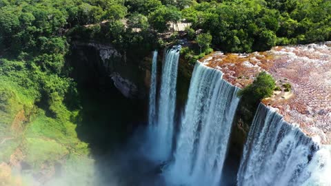 Waterfall Waterfall Cliff Stones Vila Agua