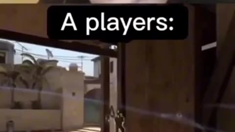 When you play as a B player on mirage