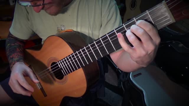 Preludito - Written for Classical Guitar by Chuck Allred