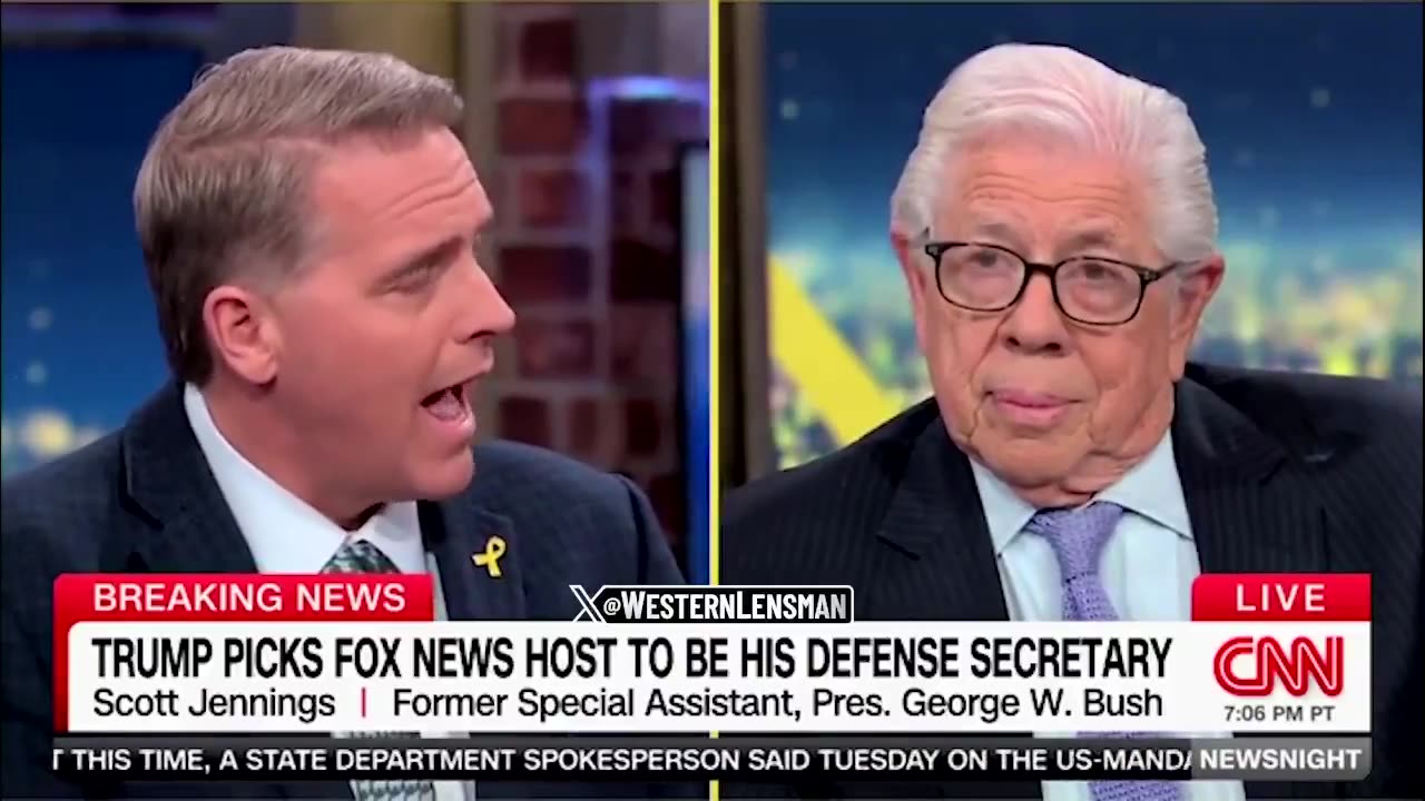 ScottJenningsKY just went scorched earth on Carl Bernstein and CNN panel defending Pete Hegseth