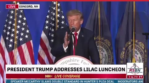 The Closer - Trump takes a very serious tone‼️‼️ Speech in NH 🔥