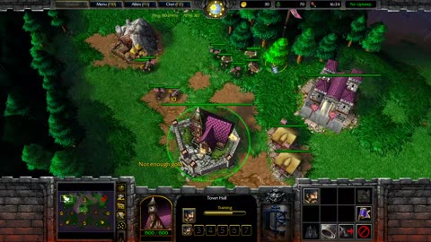 WARCRAFT 3 - NAGA TOWER RUSH VS FIRELORD