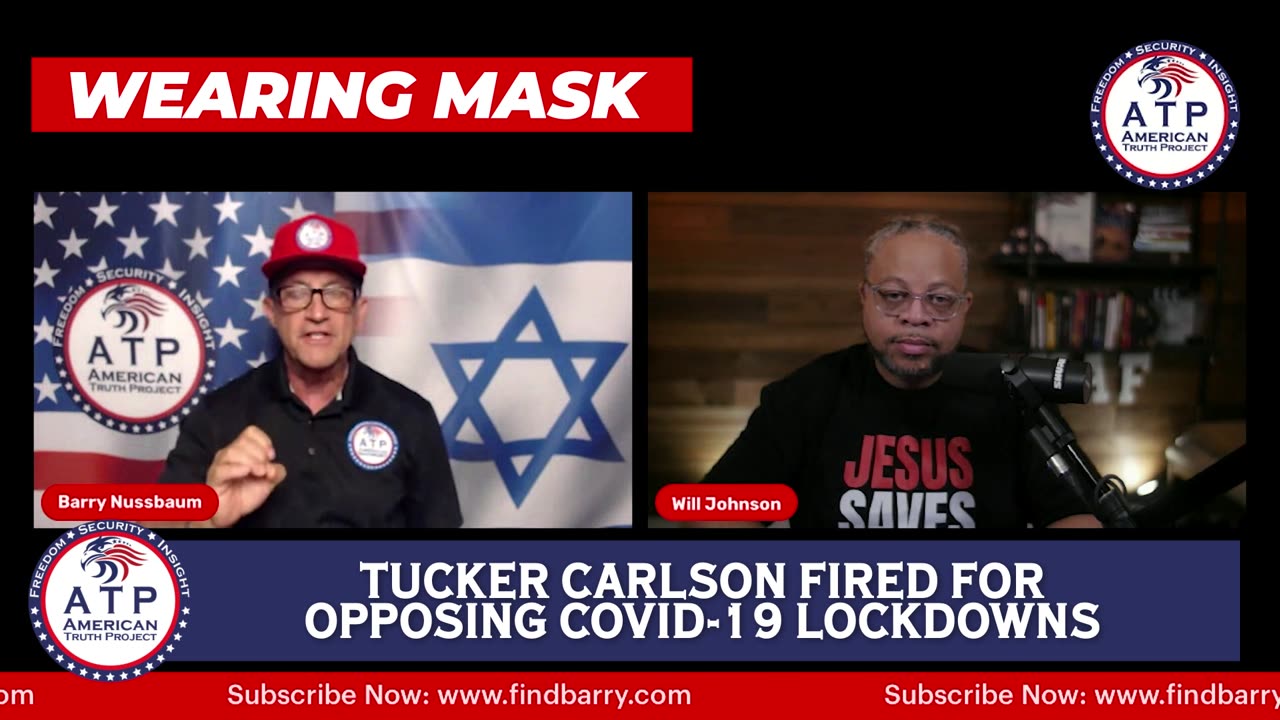 TUCKER CARLSON FIRED FOR OPPOSING COVID-19 LOCKDOWNS