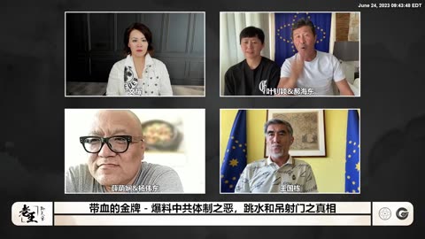 2023.06.24 带血的金牌（十）爆料中共体制之恶 跳水和吊射门之真相 014324 郝海东： 赌球的庄家就是黑社会（ #中共就是最大的黑社会）！公安部三局局长 #朱家骅 的儿子 #朱小亮 足球开庄