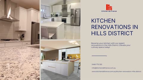 Kitchen Renovations in Hills District | Transform Your Culinary Space