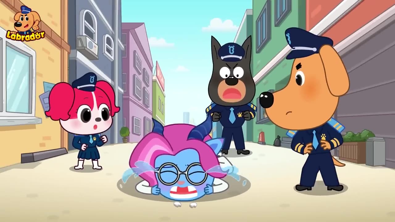 Dentists Are Not Scary | Healthy Habits for Kids | Kids Cartoon | Sheriff Labrador