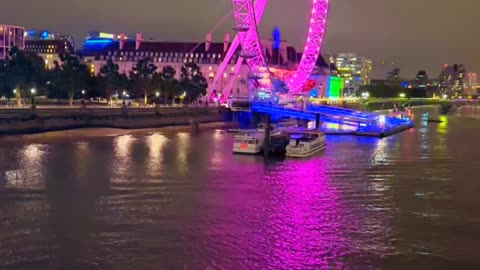 Beautiful view london eye