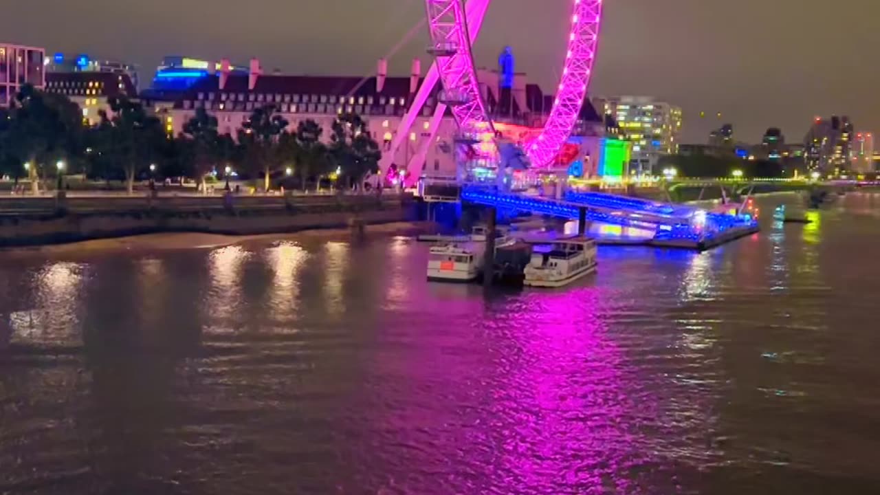 Beautiful view london eye