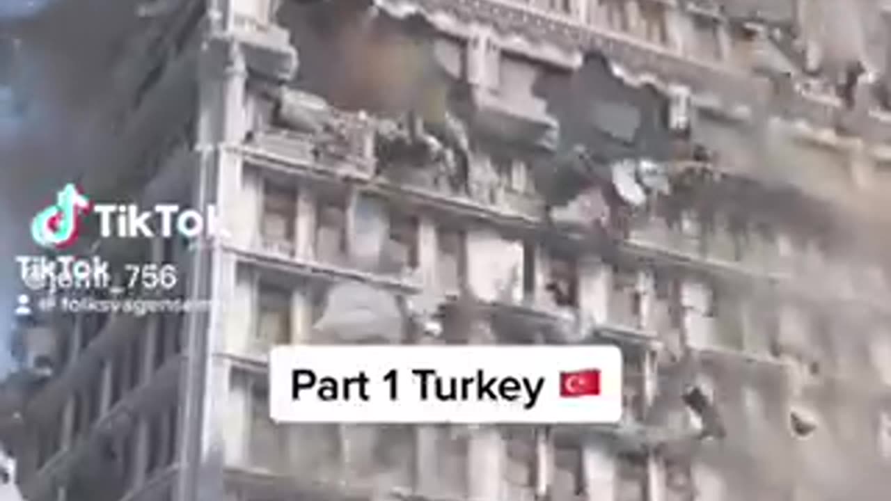 Earthquake in Turkey