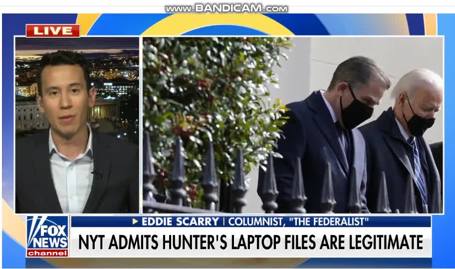 Hunter Biden Laptop SCANDAL acknowledged by the FAKE news purveyors at New York Times