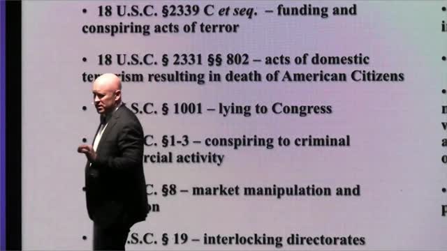 RICO CONSPIRACY whistleblower conference