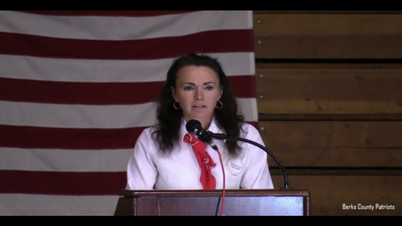 Candidate for Berks Co.Commissioner Maria Bogdanova-Peifer - Speech at Berks County Patriots-4-20-23