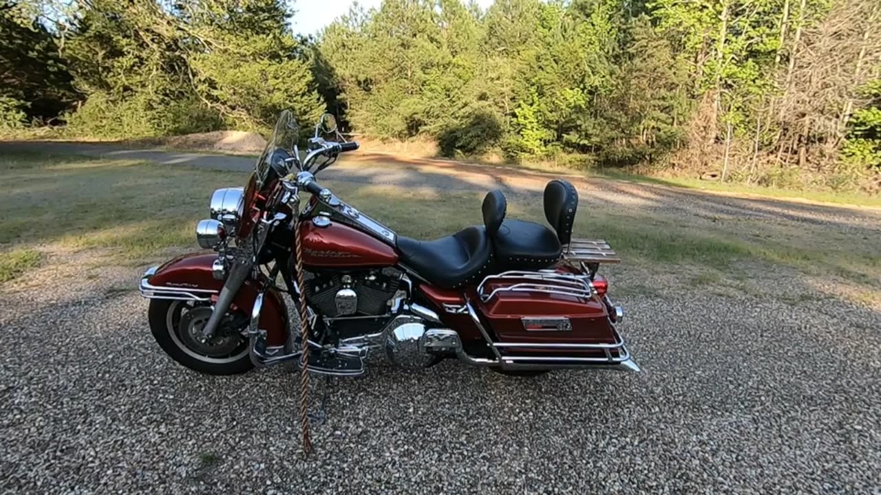 Walk Around & RIDE On My 1999 Harley Davidson Road King