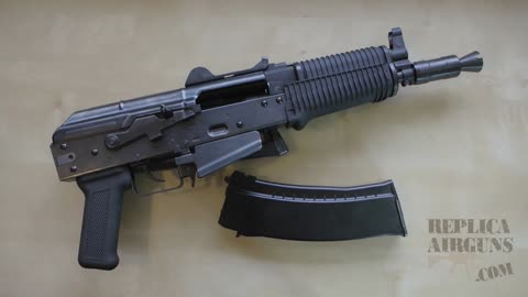 WE AK-74UN GBB Airsoft Assault Rifle Table Top Review