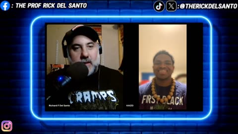 The Rick Del Santo show with guest Kaizo